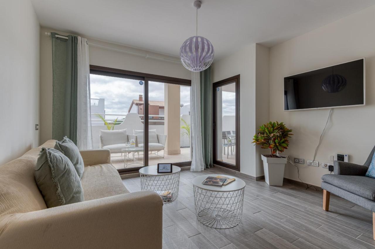 Homeforguest Flat With Large Terrace In Modern Residential Complex With Swimming Pool Caleta De Fuste Zewnętrze zdjęcie