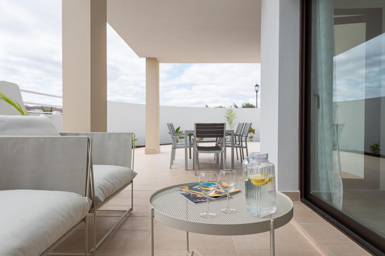 Homeforguest Flat With Large Terrace In Modern Residential Complex With Swimming Pool Caleta De Fuste Zewnętrze zdjęcie